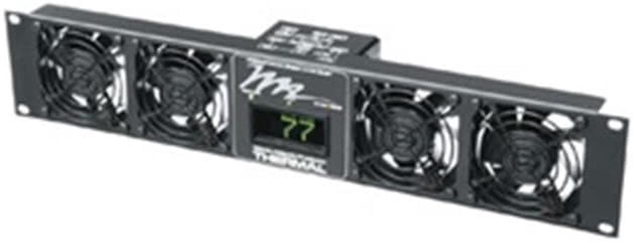 Main image of Middle Atlantic Products UQFP-4D Fan Panel, 100 CFM, 27dB with Display