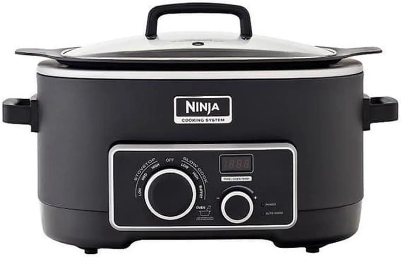 Alt view image 7 of 12 - Ninja MC751 3-in-1 Cooking System with Triple Fusion Heat Technology