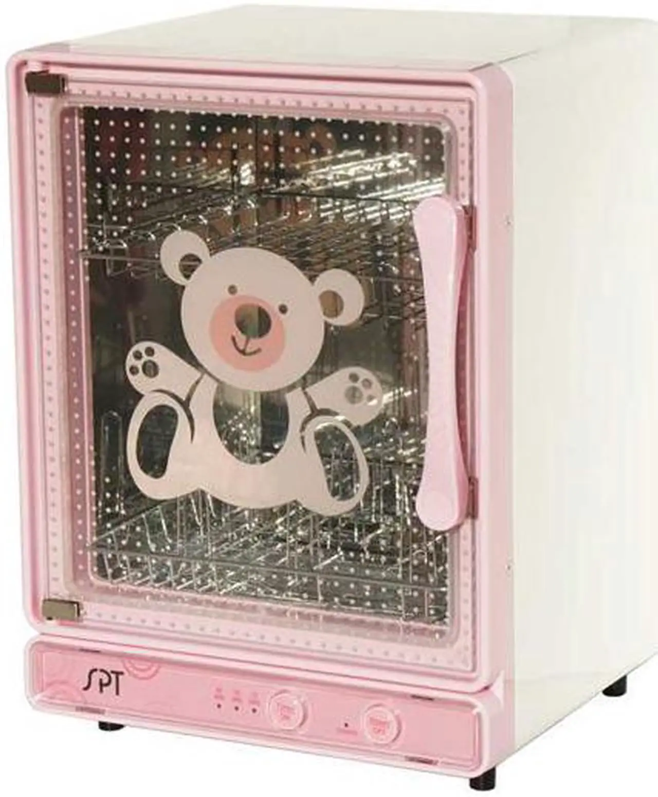 Alt view image 5 of 5 - SPT Baby Bottle Sterilizer & Dryer - Pink