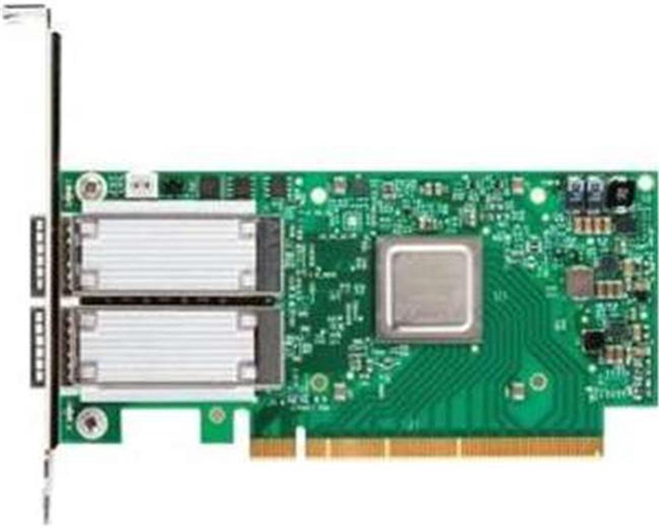 Alt view image 2 of 7 - Mellanox Technologies MCX414A-BCAT Connectx-4 En - Network Adapter - Pcie 3.0 X8 Low Profile - 40Gb Ethernet / 56Gb Ethernet Qsfp X 2