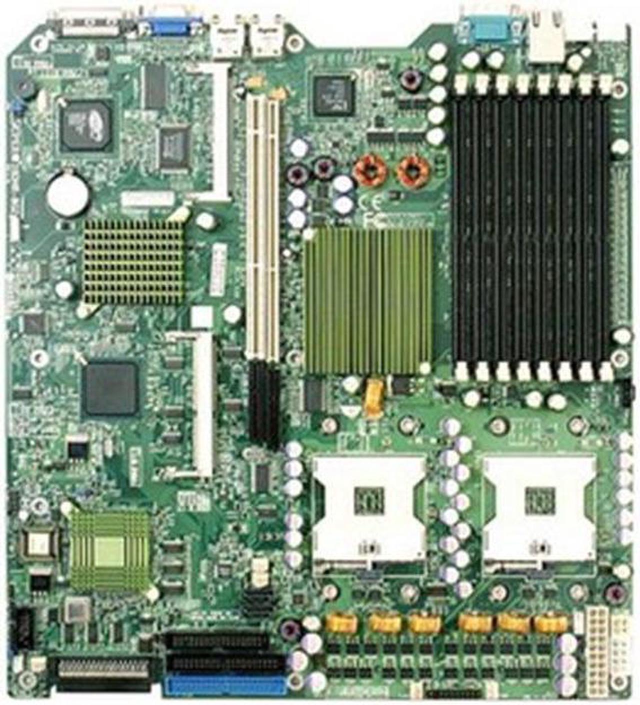 Alt view image 2 of 7 - Supermicro MBD-X6DHR-8GS-B Supermicro X6DHR-8GS Server Motherboard - Intel Chipset - Socket PGA-604-Extended ATX - 2 x Processor Support - 16 GB DDR2 SDRAM Maximum RAM - 400 MHz) Memory - Bulk Pack - OEM