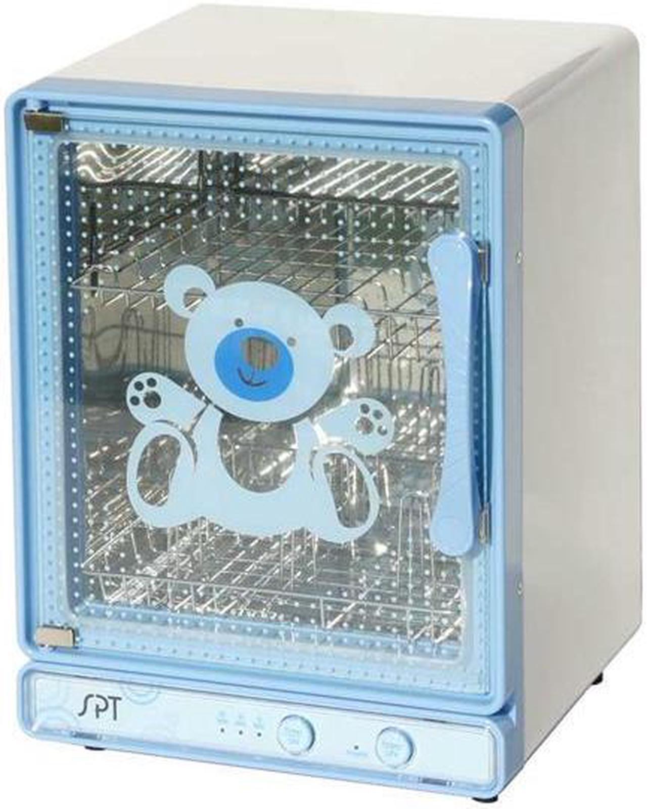 Alt view image 3 of 3 - SPT Baby Bottle Sterilizer & Dryer - Blue