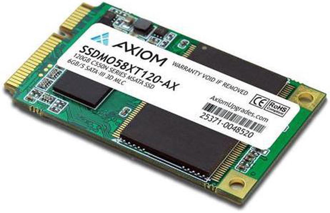 Axiom SSDMO58XT120-AX C550N Series - Solid State Drive - 120 Gb - Internal - Msata - Sata 6Gb/S