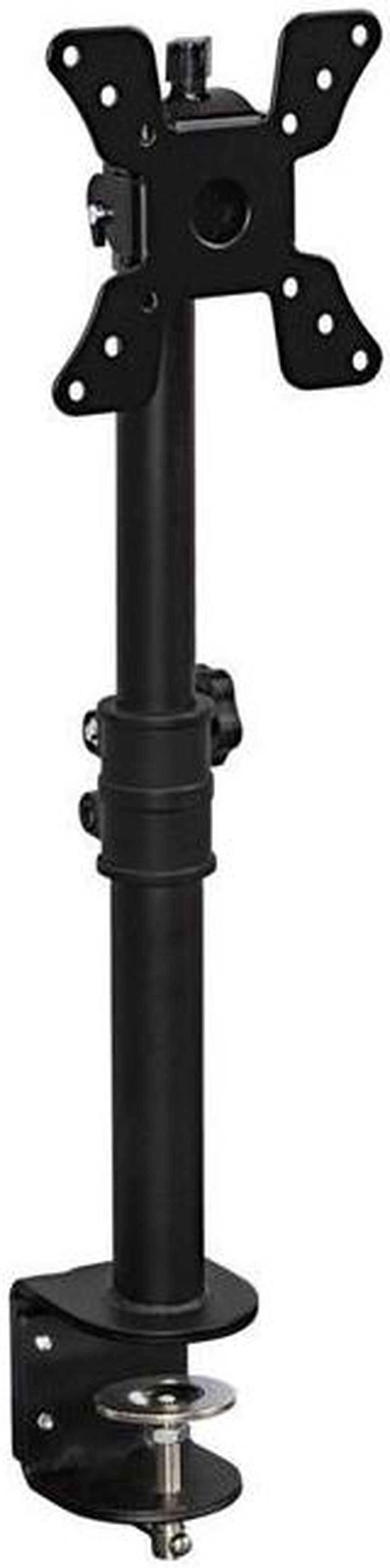 Alt view image 7 of 13 - Mount-It! Vertical Monitor Desk Stand | Height Adjustable | Fits 19-30 Inch Computer Screens