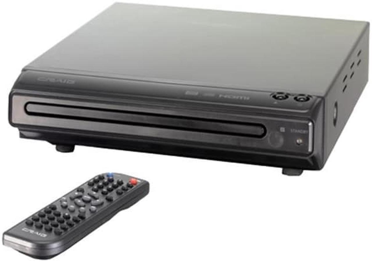 Alt view image 4 of 17 - CRAIG CVD401A Compact HDMI DVD Player with Remote in Black