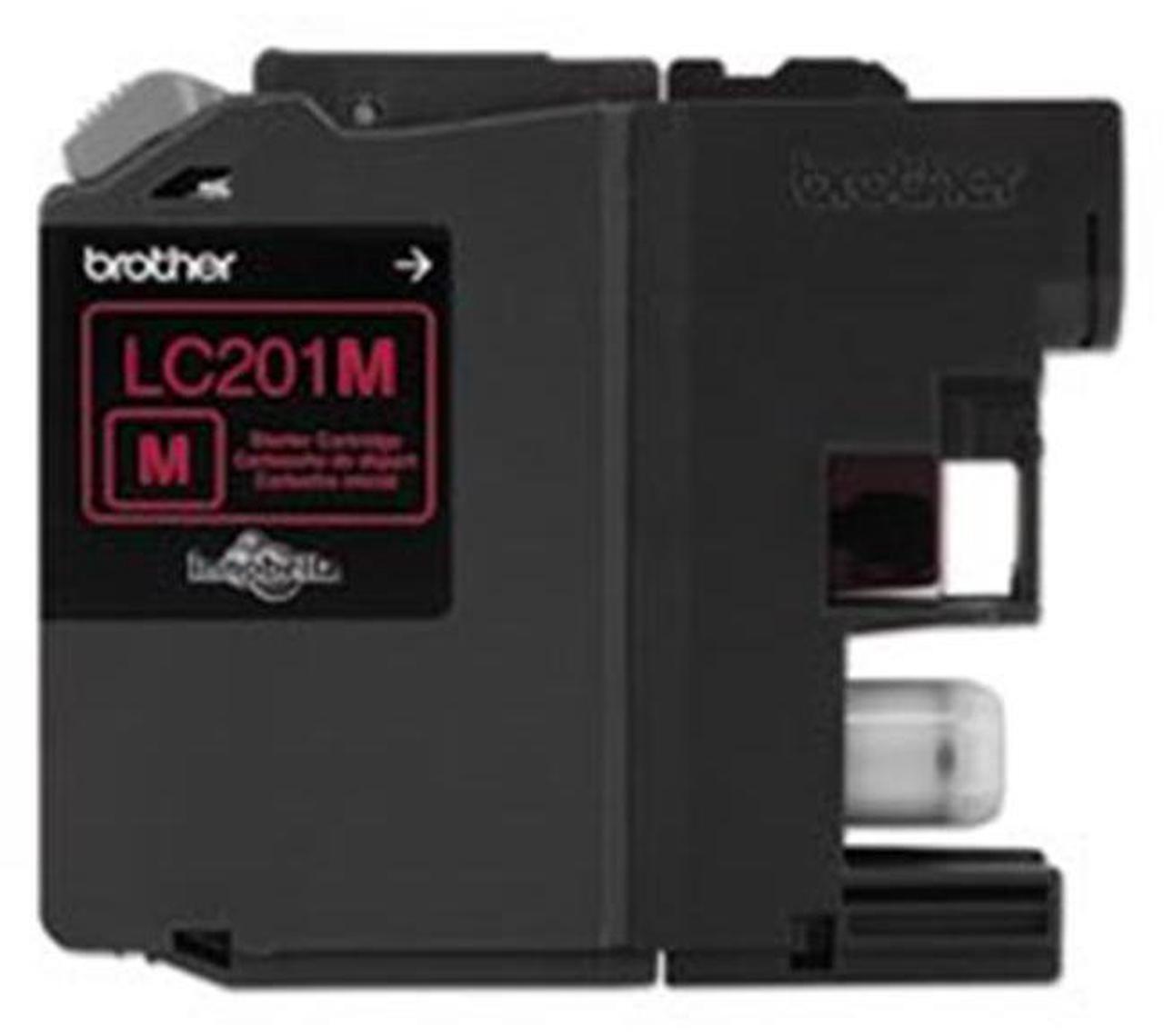 Alt view image 6 of 14 - Brother Magenta Ink Cartridge (260 Yield) LC201M