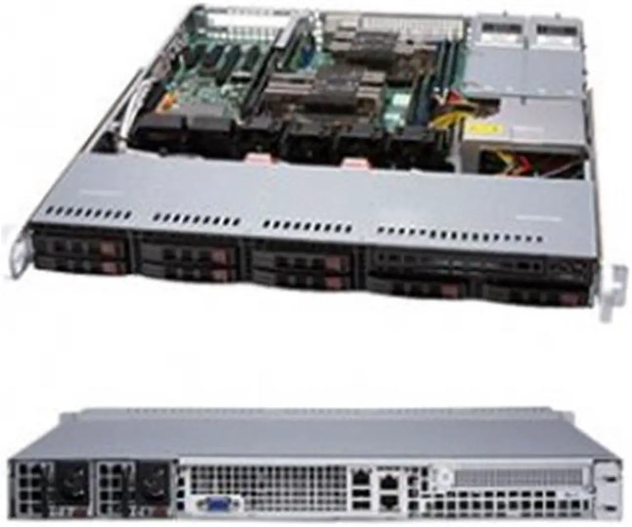 Supermicro SYS-1029P-MT Barebone 1U Rackmount Super Server, Intel C621 Chipset