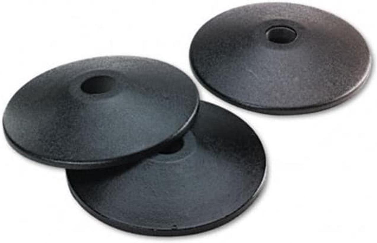 Alt view image 5 of 17 - Tatco 11711 Adjusta-Tape Crowd Control Bases  Steel  14   deep  Black  Two per Box