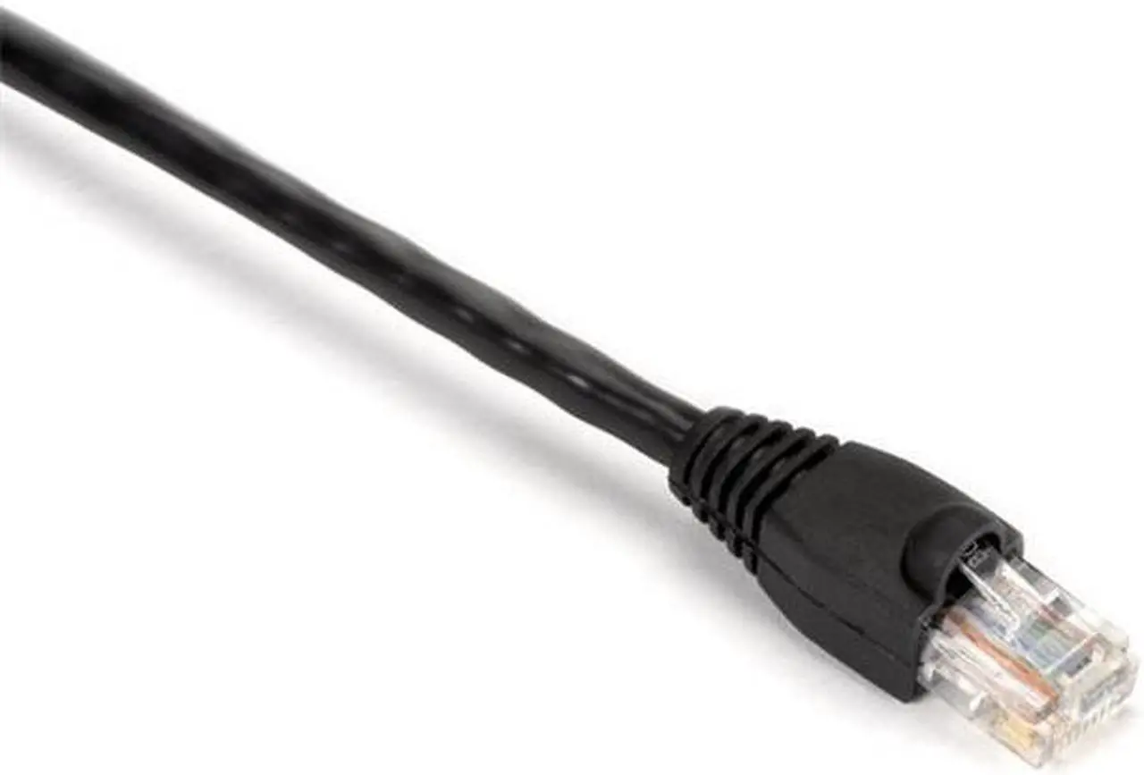 Alt view image 3 of 4 - Black Box EVNSL87-0050 50Ft Black Cat5E 350Mhz Patch C Able Utp Cm Snagless