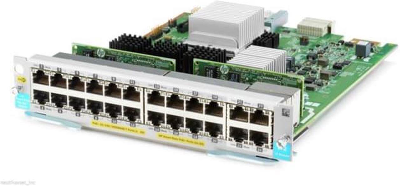 HPE-Wlan J9991A 20-Port Gig-E Poe Plus 4-Port 1-2.5-5-XGT V3 ZL2L Module