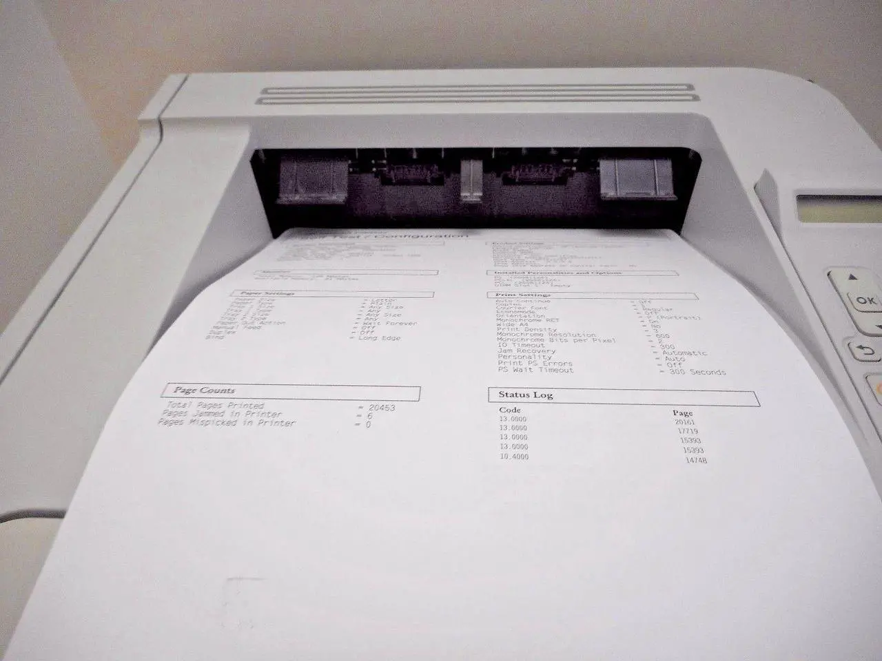 Alt view image 7 of 12 - HP LaserJet P2055DN Monochrome Duplex Network Workgroup Laser Printer (CE459A)
