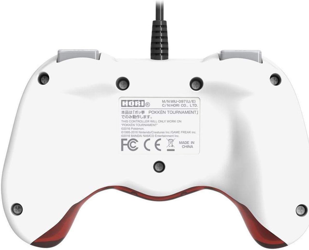 Alt view image 4 of 5 - Pokken Tournament Pro Pad Nintendo Wii-U Controller [Hori]