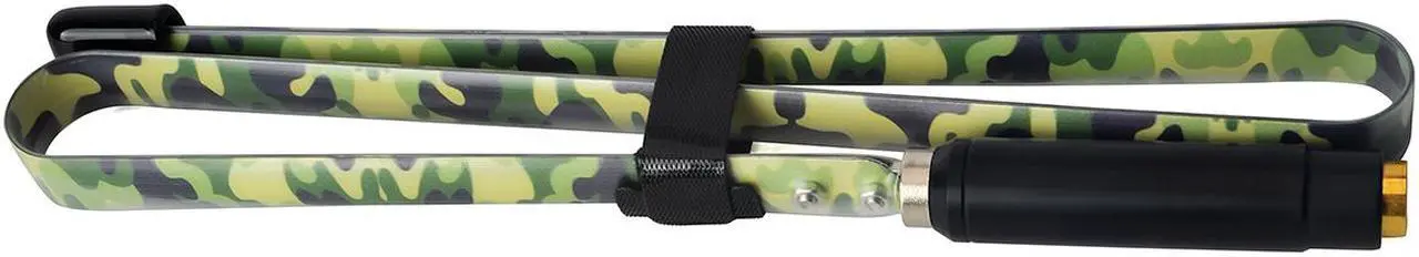 Alt view image 2 of 5 - HYS CS Tactical SMA Male Antenna Dual Band VHF UHF  Foldable  Camouflage  Antenna for  YAESU PUXING  TYT Walkie Talkie