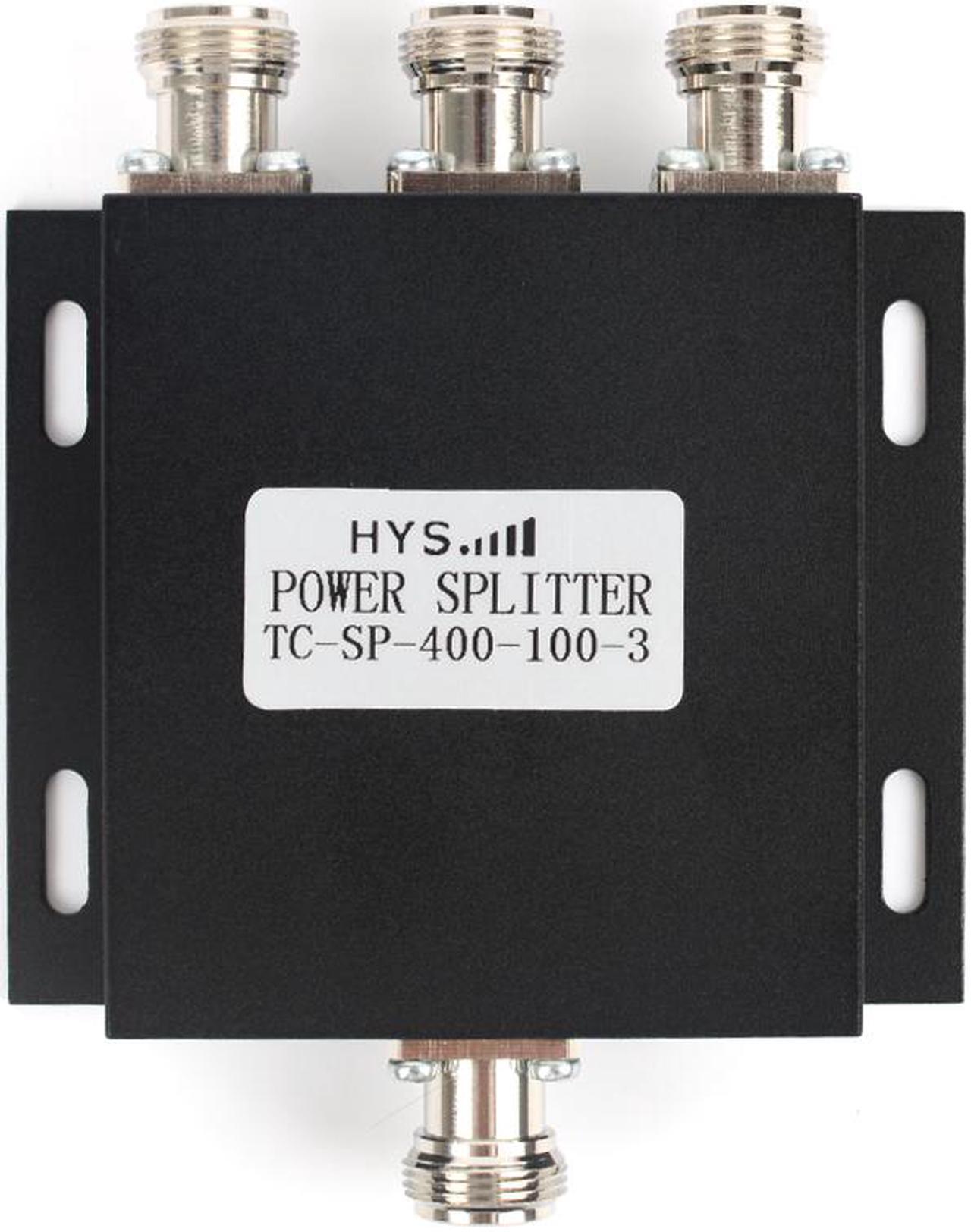 Alt view image 5 of 6 - 3 Way UHF 400-500MHz Antenna Power Splitter 50W Two Way Radio Repeater Power Divider with N Female connectors