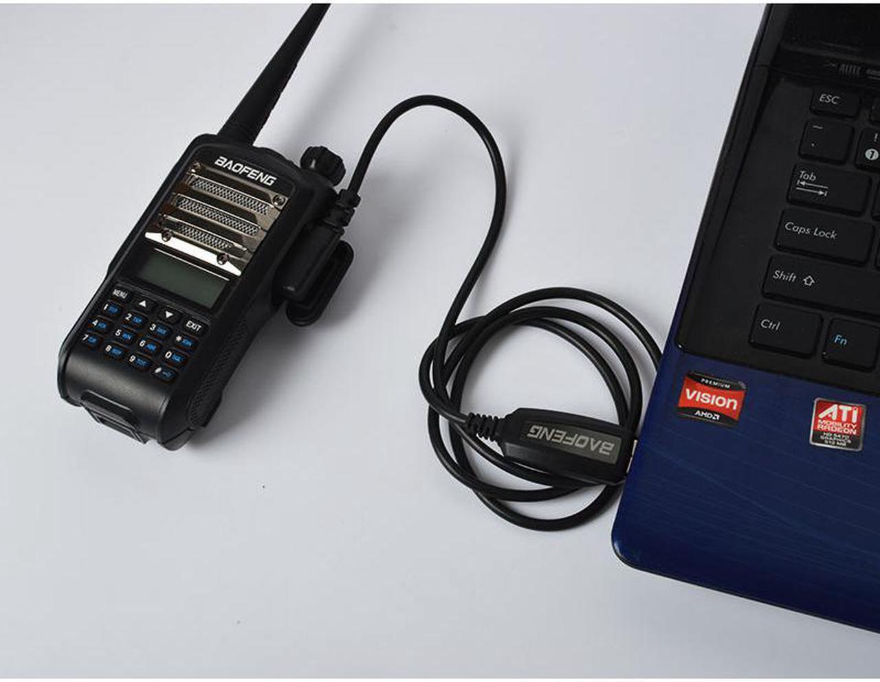 Alt view image 4 of 4 - HYS Original baofeng Programming Cable for Baofeng Walkie Talkie UV5R UV-5RA UV-5RE