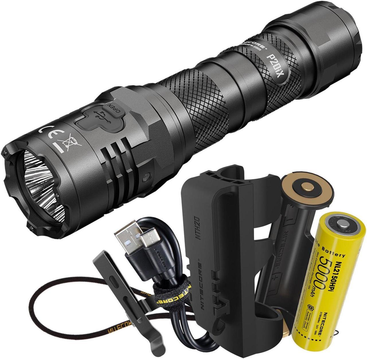 Nitecore P20iX 4000 Lumen USB-C Rechargeable Flashlight