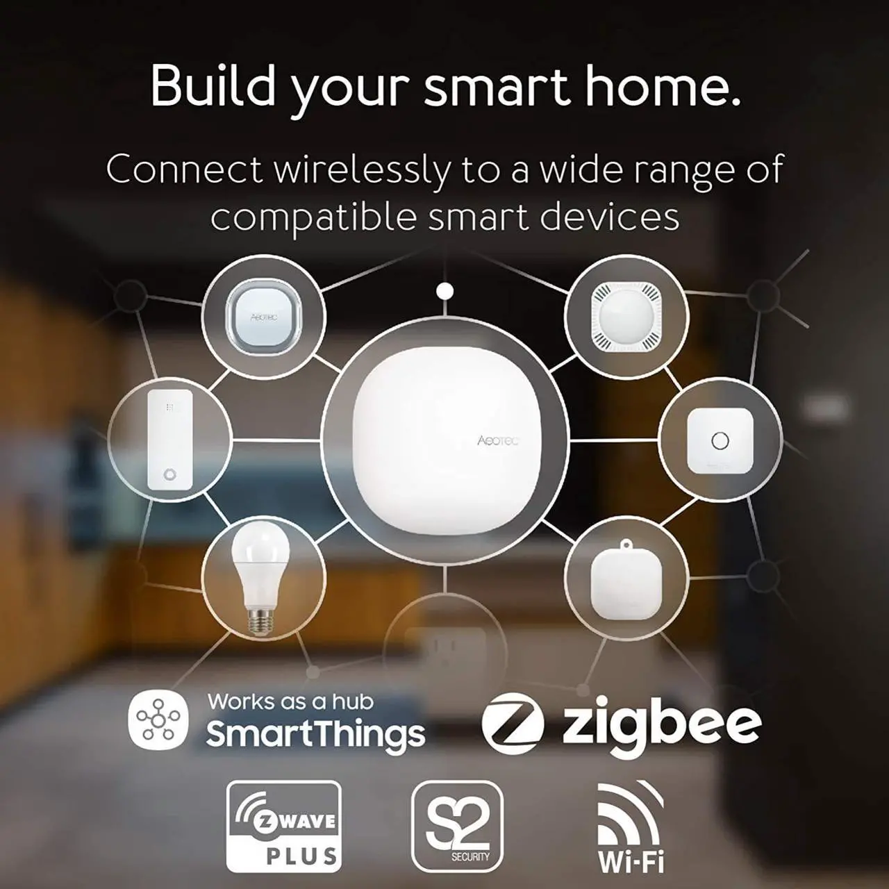 Alt view image 4 of 7 - Aeotec GP-AEOHUBV3US Smart Home Hub for SmartThings
