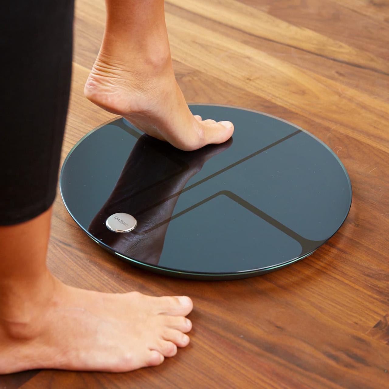 Alt view image 7 of 7 - QardioBase 2 WiFi Smart Scale and Body Analyzer: monitor weight, BMI and body composition, easily store, track and share data. Free app for iOS, Android, Kindle. Works with Apple Health.