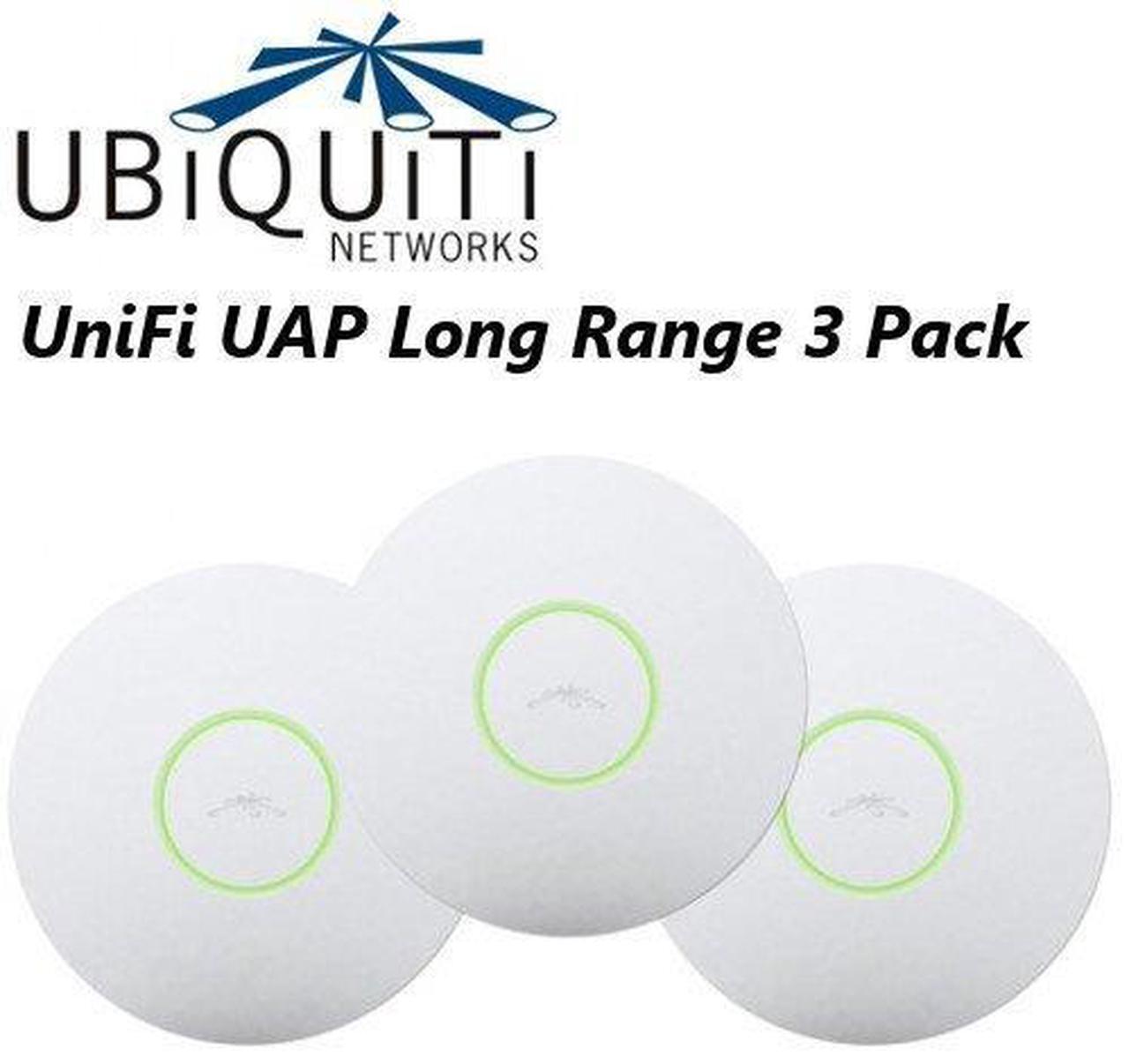 Alt view image 4 of 7 - Ubiquiti UAP-LR-3, UniFi AP Long Range 3 Pack, UniFi AP-LR 3-Pack PoE 300 Mbps
