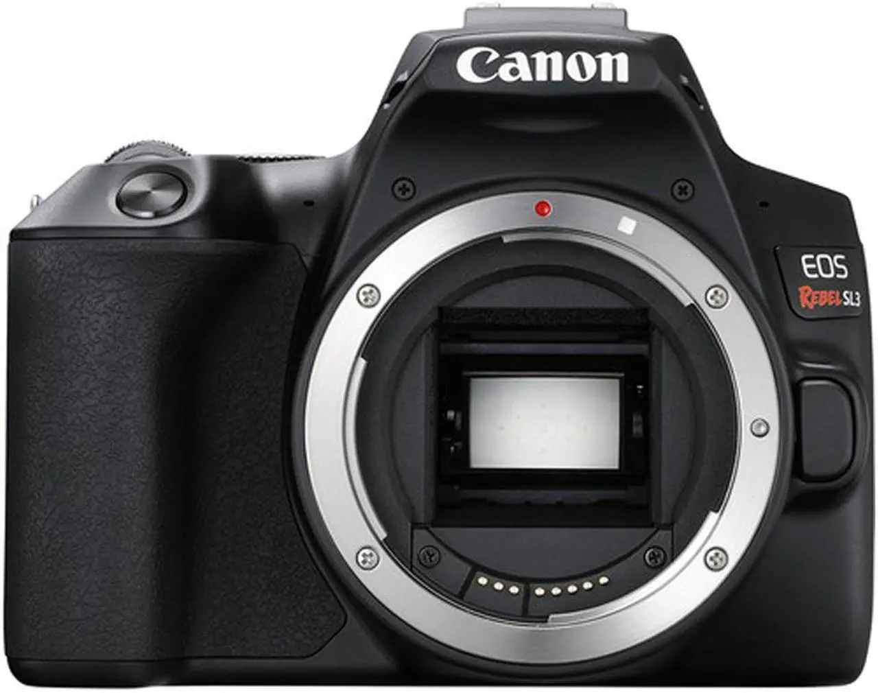 Alt view image 12 of 20 - Canon EOS Rebel SL3 DSLR Camera (Black, Body Only)