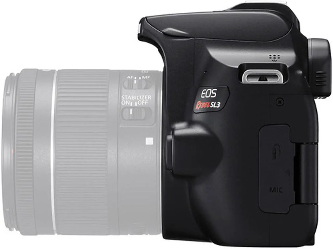Alt view image 17 of 20 - Canon EOS Rebel SL3 DSLR Camera (Black, Body Only)