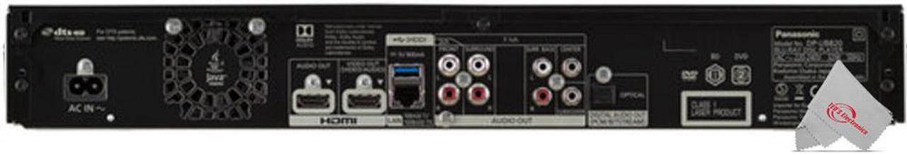 Alt view image 9 of 20 - panasonic 4k ultra hd bluray player with hdr10+ and dolby vision playback, hires sound, 4k vod streaming  black dpub820