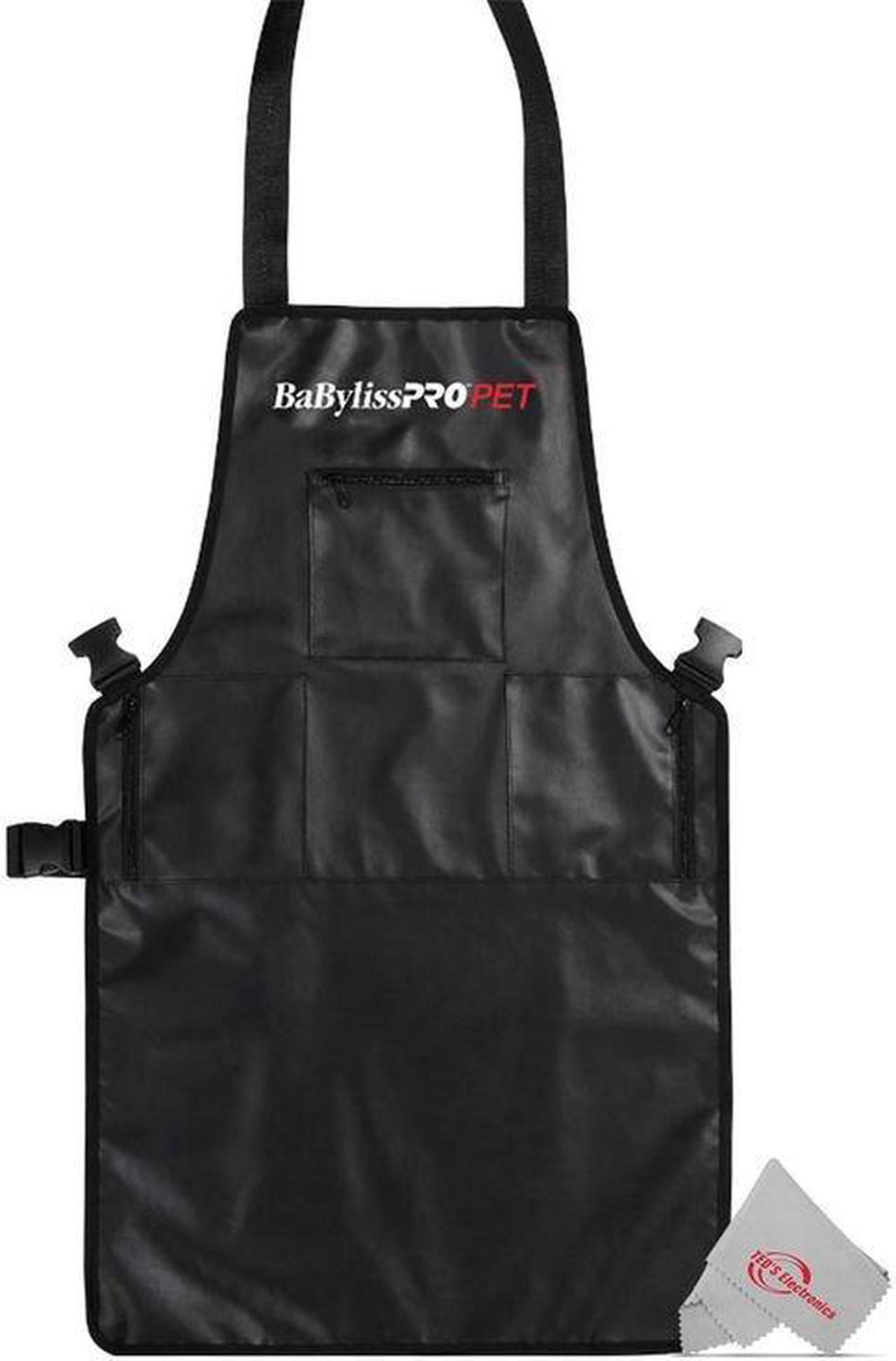 Alt view image 2 of 3 - Two Pcs Babyliss Pro Barberology Industrial Barber Apron #BBAPRON