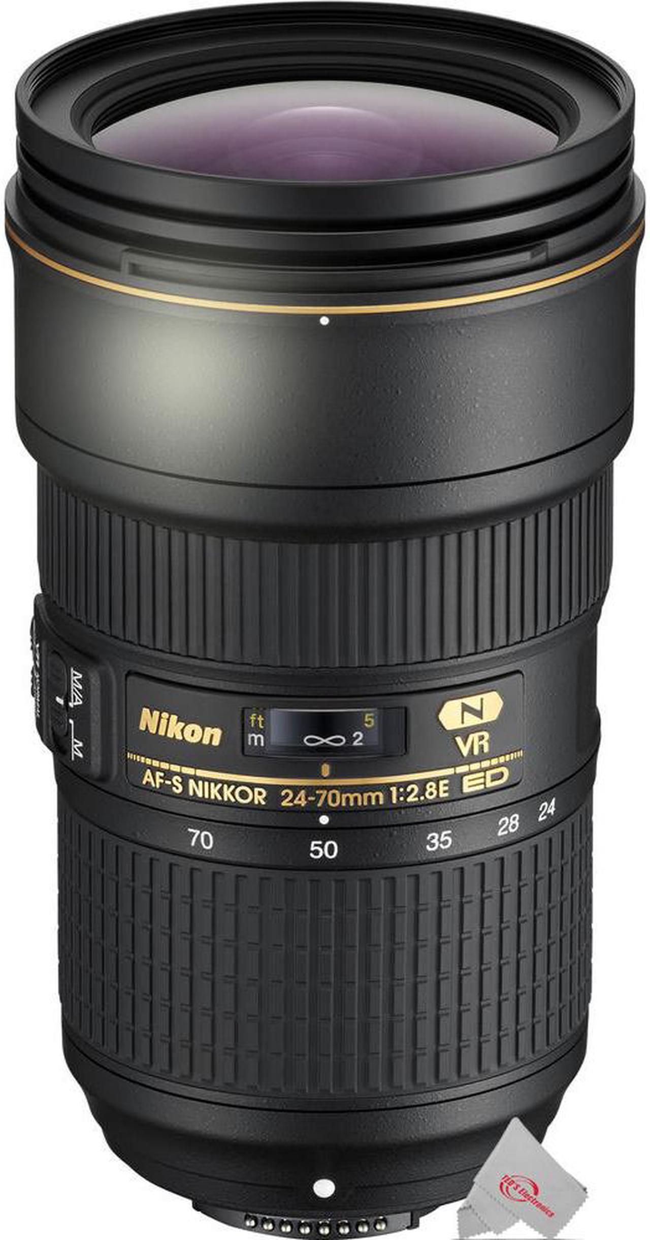 Main image of Nikon AF-S Nikkor 24-70mm f/2.8E Ed VR Lens (Black)