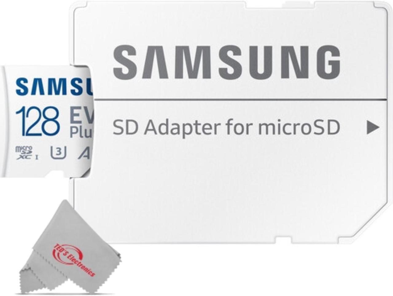 Alt view image 4 of 4 - 5X Samsung EVO Plus MicroSD 128GB, 130MBs Memory Card with Adapter