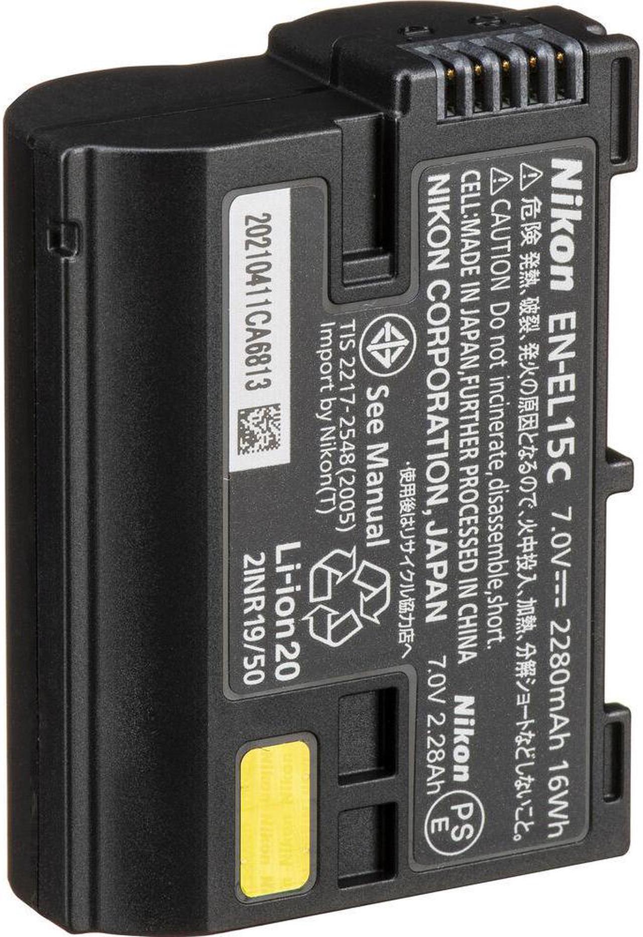 Alt view image 2 of 3 - Nikon EN-EL15c Rechargeable Lithium-Ion Battery