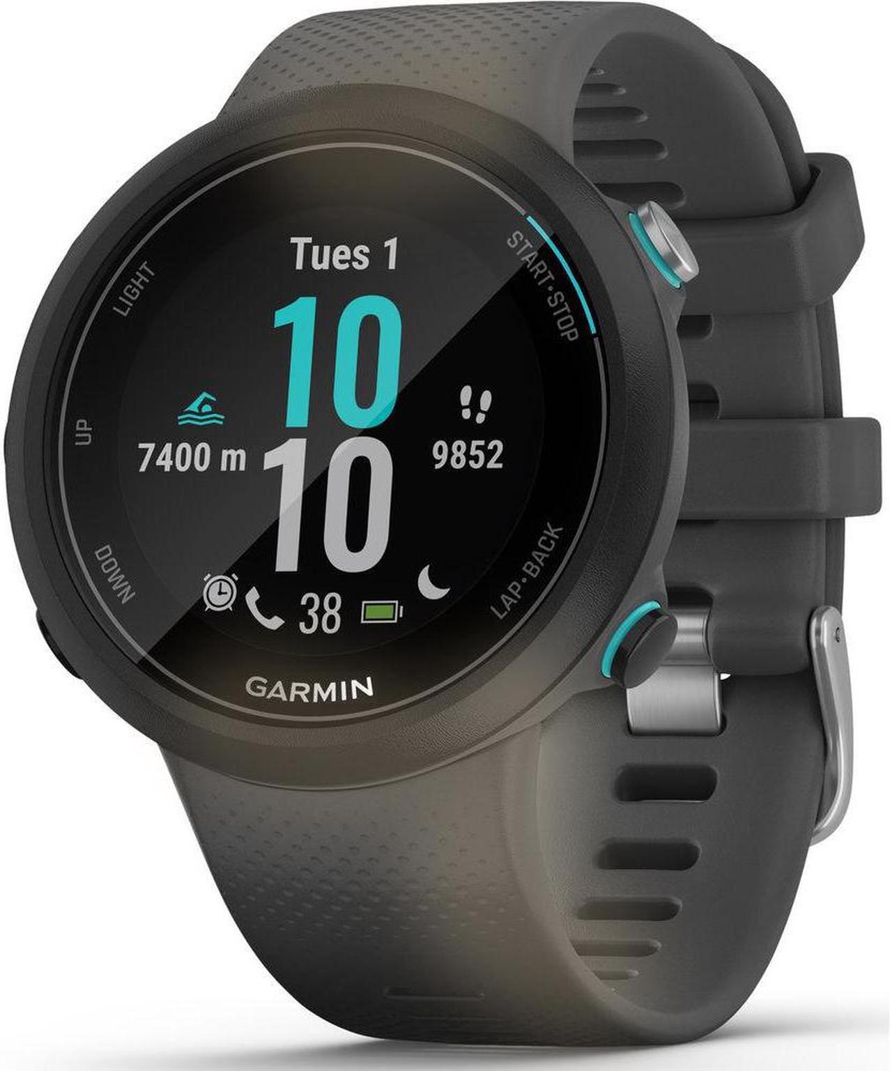 Alt view image 14 of 17 - Garmin Swim 2 - GPS Swimming Smartwatch for Pool and Open Water - Slate Gray