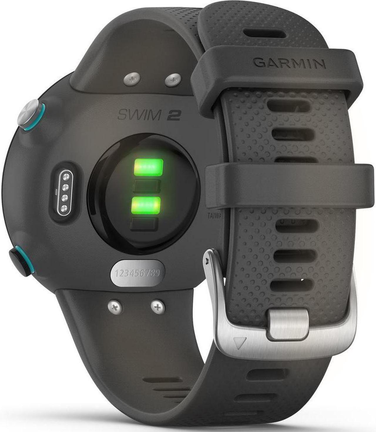 Alt view image 15 of 17 - Garmin Swim 2 - GPS Swimming Smartwatch for Pool and Open Water - Slate Gray