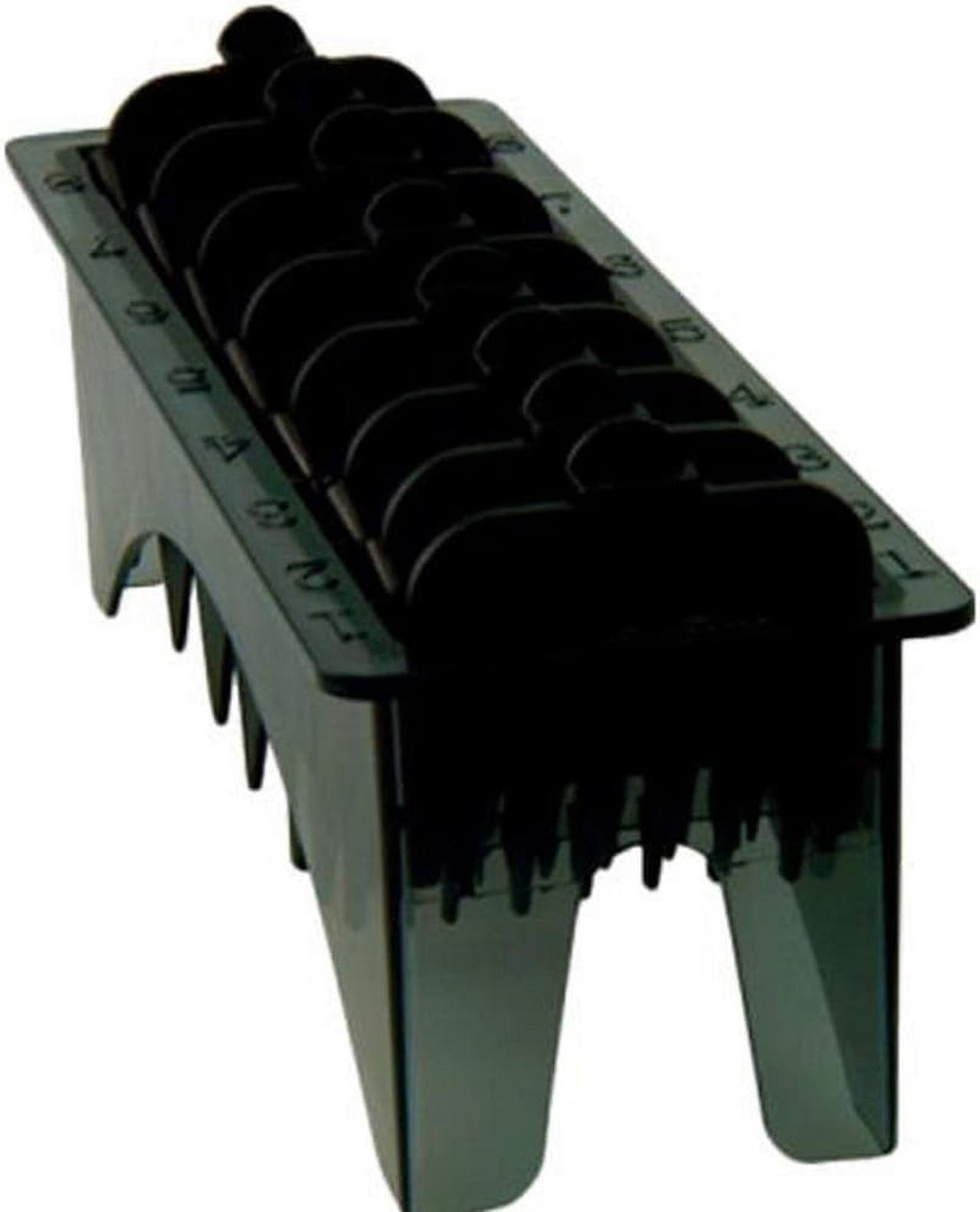 Alt view image 4 of 6 - Wahl 8 Pack Cutting Guides with Organizer - Black #3170-500