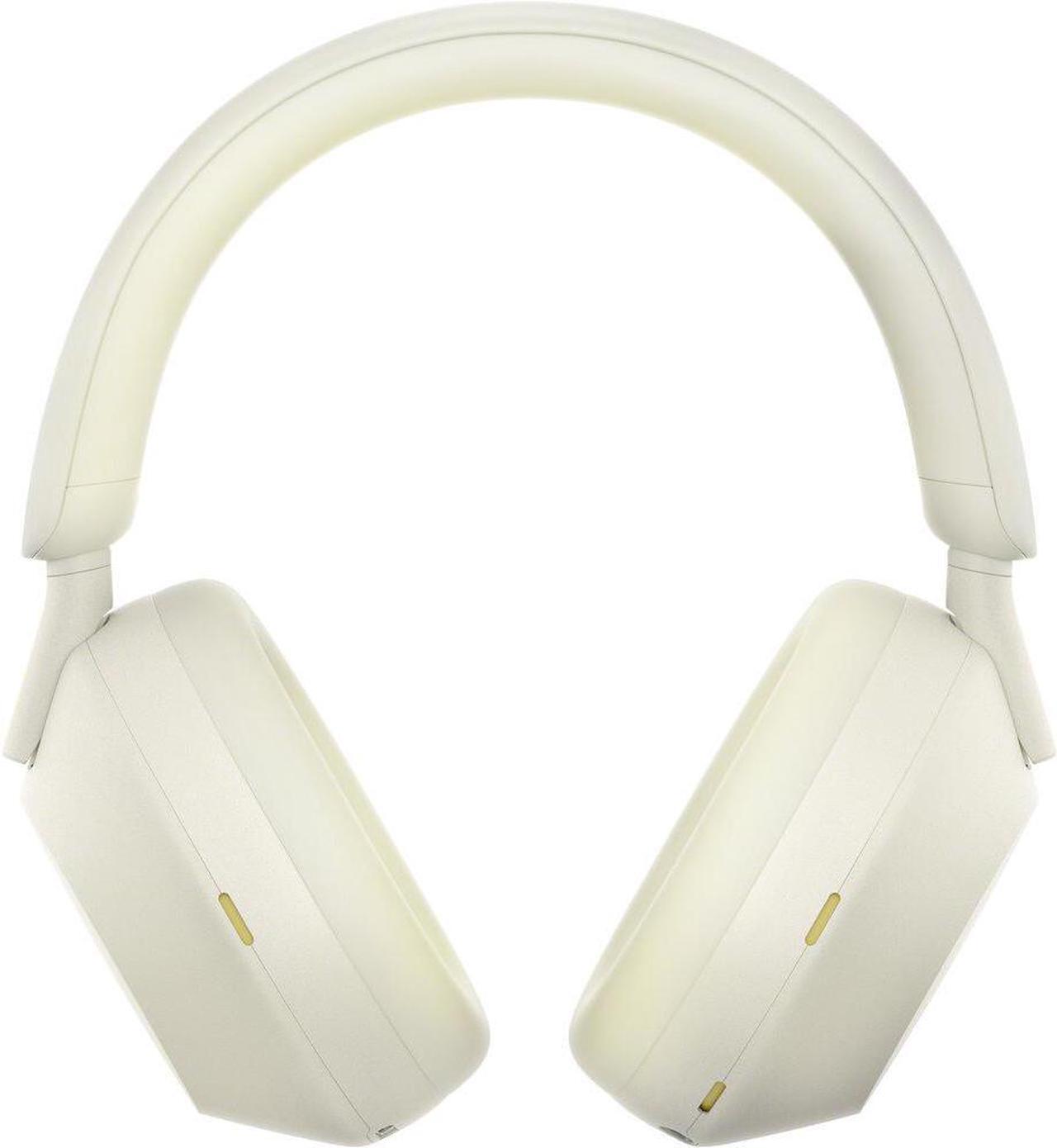 Alt view image 9 of 20 - Sony WH-1000XM5 Noise-Canceling Wireless Over-Ear Headphones (Silver)