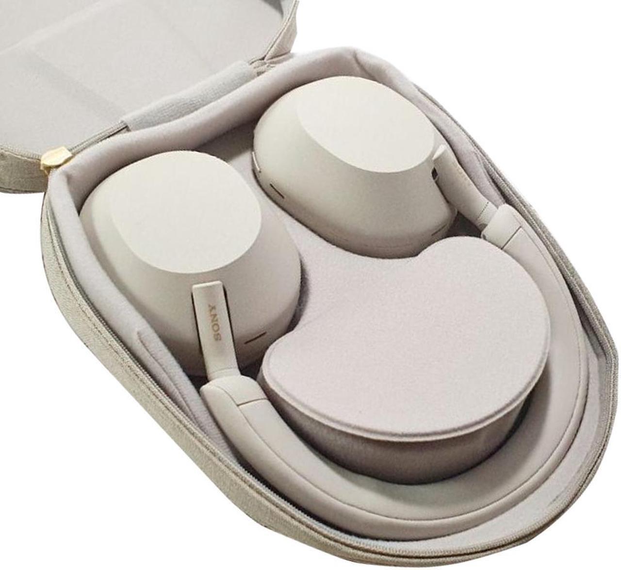 Alt view image 12 of 20 - Sony WH-1000XM5 Noise-Canceling Wireless Over-Ear Headphones (Silver)