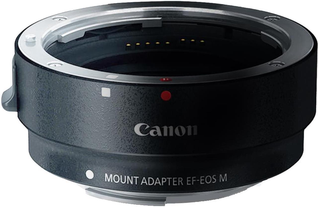 Alt view image 3 of 5 - Canon EF 50mm f/1.8 STM Lens with EF-M Adapter for Canon EOS M50 M200 M3 M6