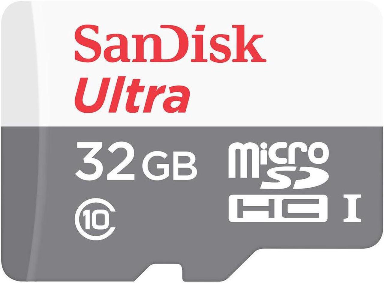 Alt view image 3 of 4 - 3 Packs SanDisk 32GB Ultra UHS-I microSDHC Memory Card with SD Adapter