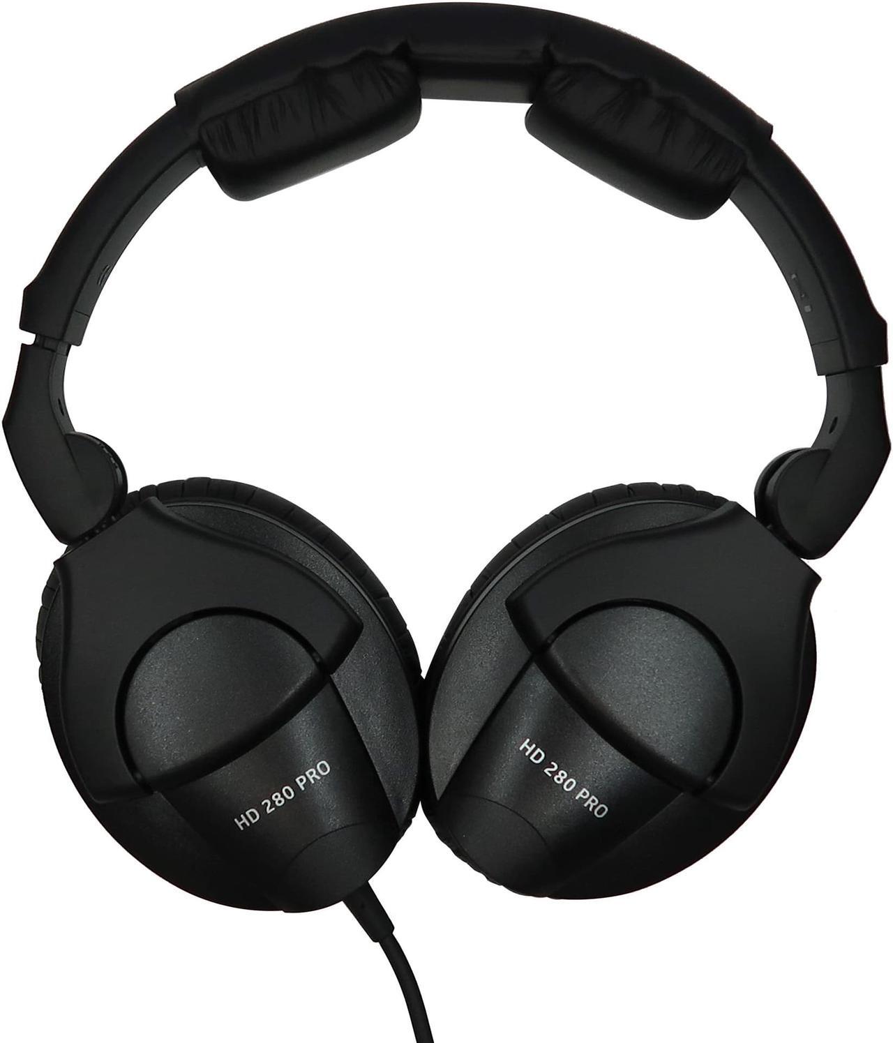 Alt view image 14 of 20 - Sennheiser HD 280 PRO Closed-Back Headphones Black