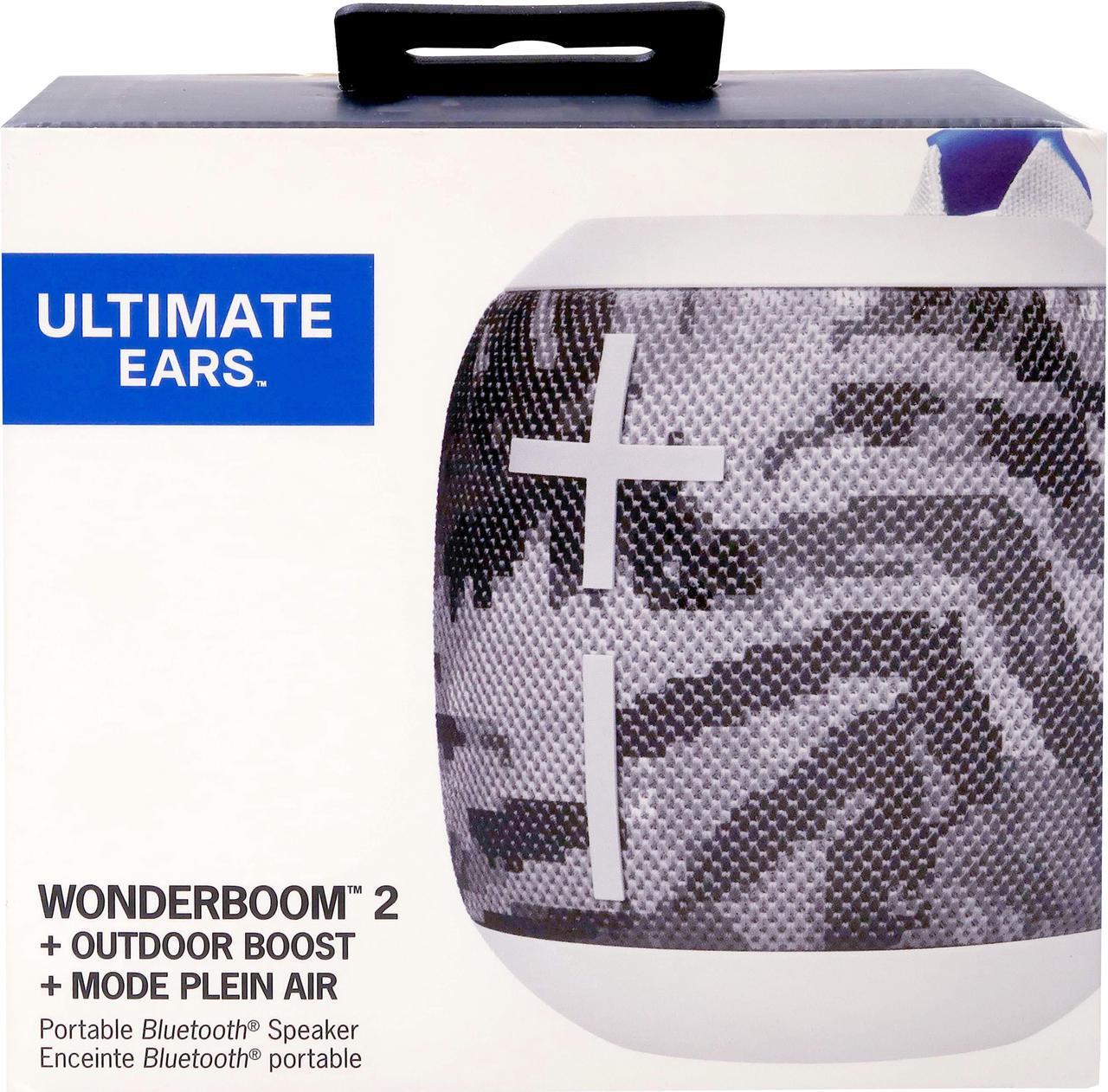 Alt view image 4 of 6 - Ultimate Ears WONDERBOOM 2 Portable Bluetooth Speaker (Jungle Grey)