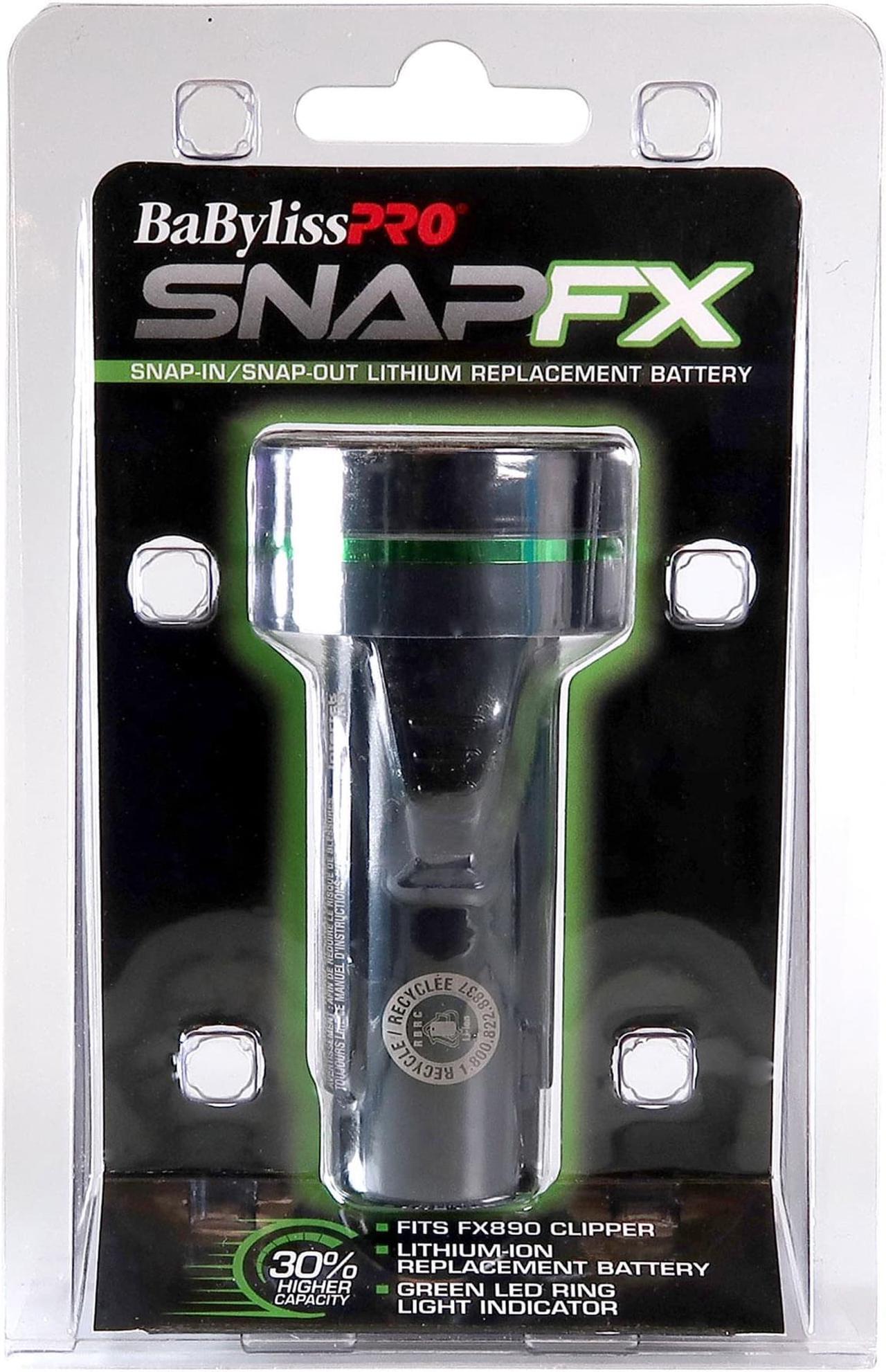 Main image of BaBylissPRO SnapFX High Capacity Clipper Replacement Battery (FXBPC33)