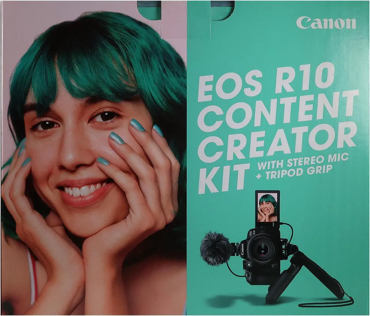 Alt view image 8 of 20 - Canon EOS R10 Mirrorless Camera w/RF-S18-45mm f/4.5-6.3 is STM Lens Kit (Content Creator kit)