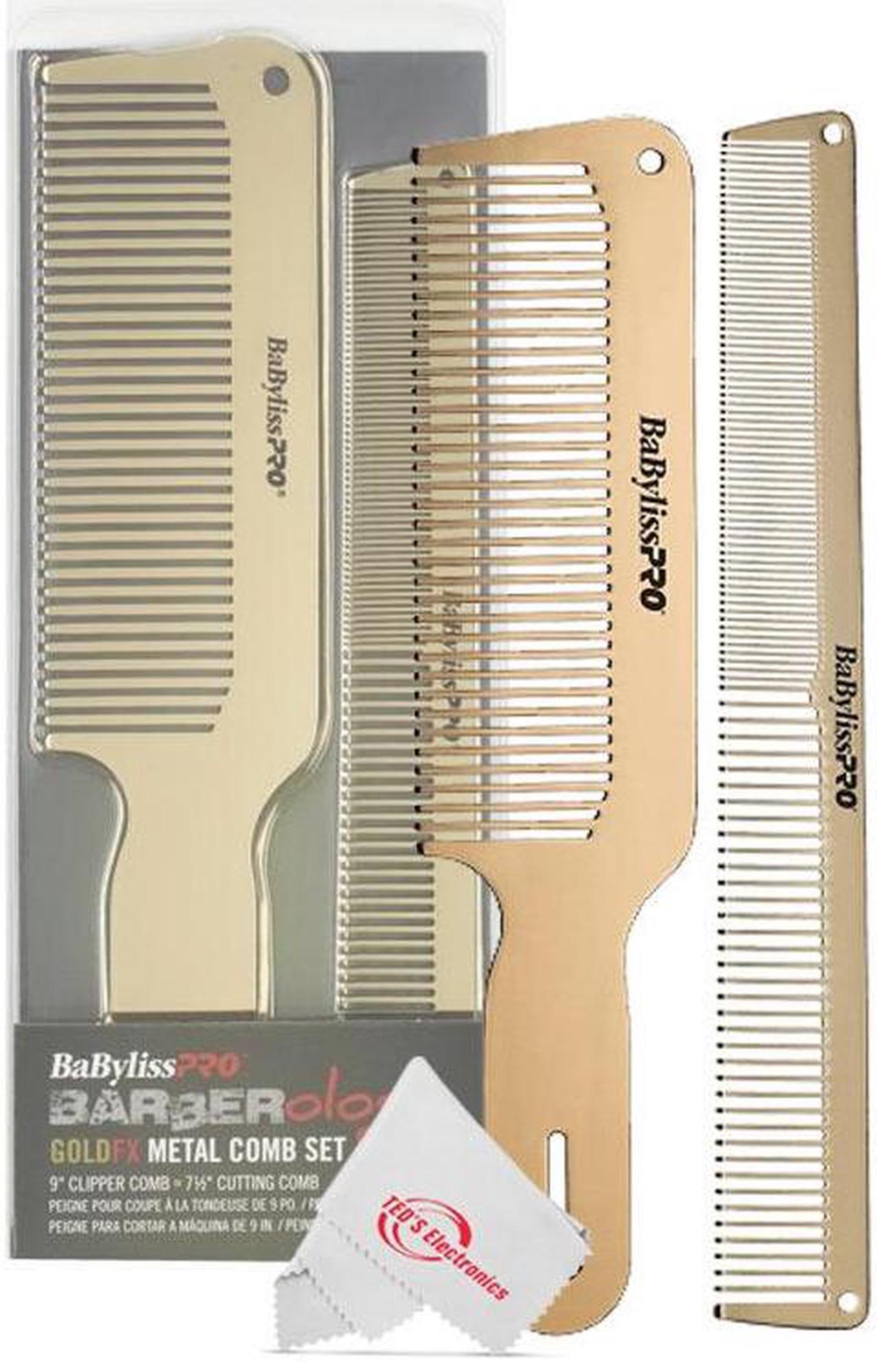 Alt view image 5 of 7 - Babyliss Pro Foil FX02 FXFS2G Metal Double Foil Shaver with Babyliss Pro GoldFX Metal Comb Set