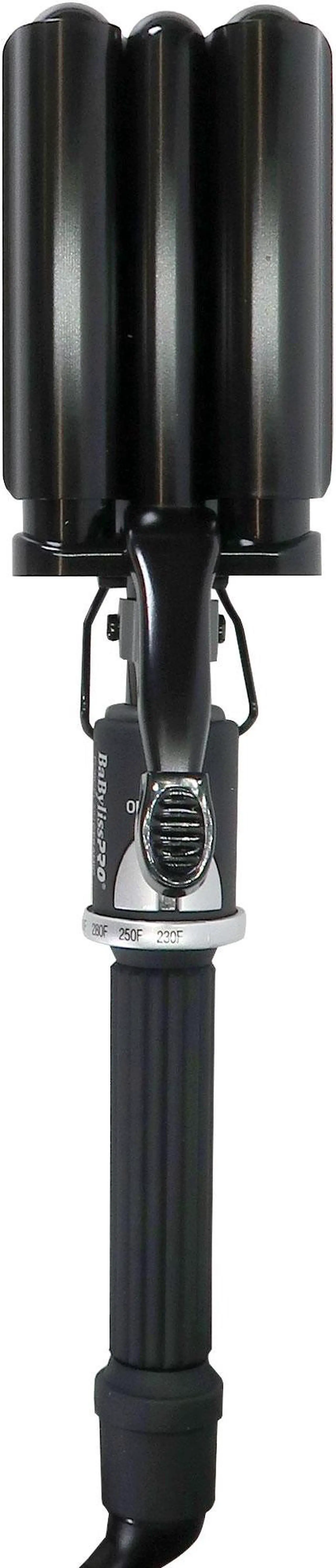 Alt view image 3 of 6 - BaByliss Pro Porcelain Ceramic Gift Box (Dryer, Waver, Curling Iron) Black #BPPP7