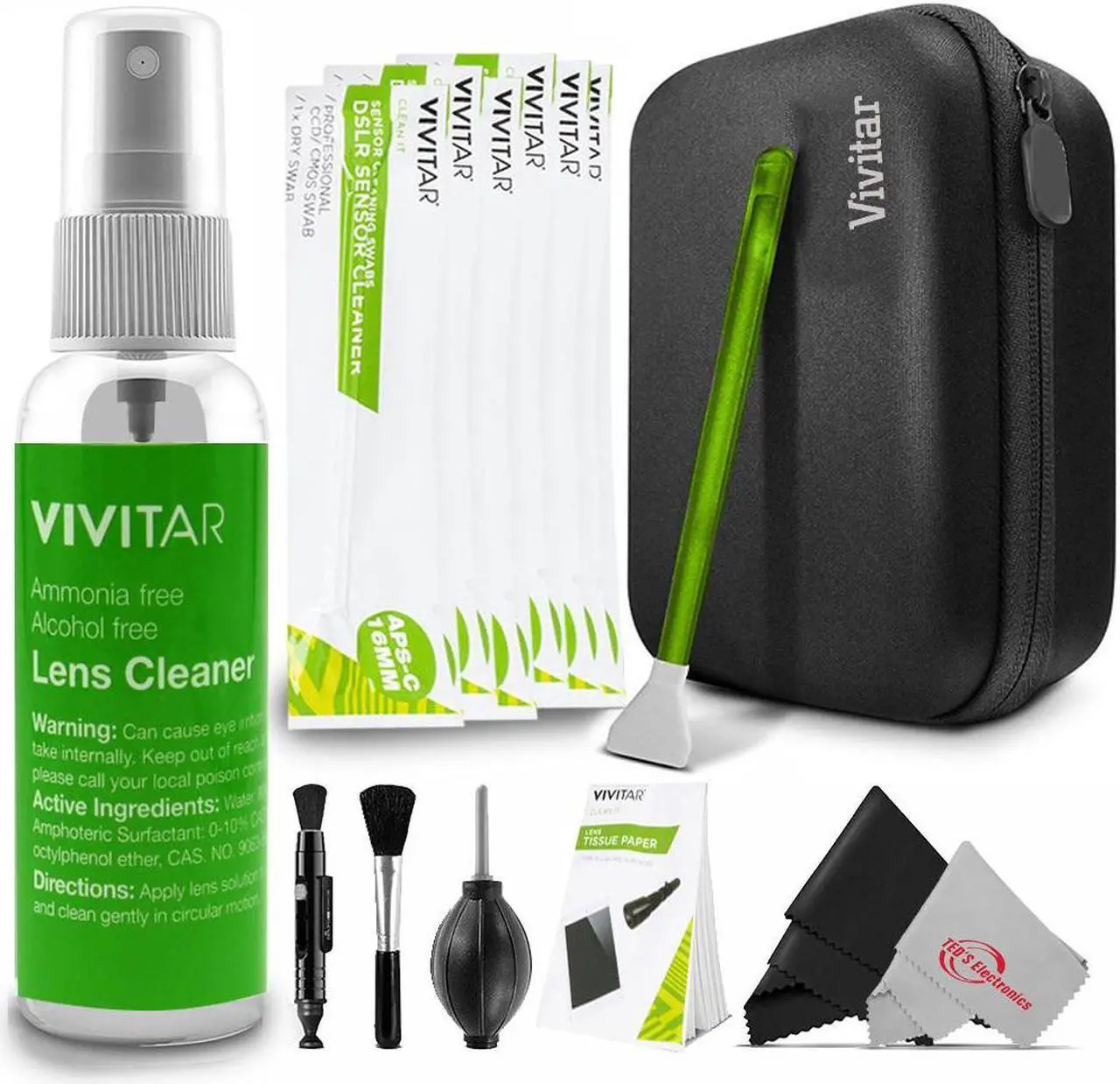 Alt view image 7 of 7 - Vortex 12x50 Diamondback HD Binoculars DB-217 with Top Professional Cleaning Kit