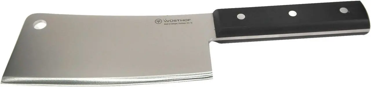 Alt view image 2 of 5 - Wusthof Classic Six Piece Cook's Set 1120160602 with 6" Cleaver Knive Black