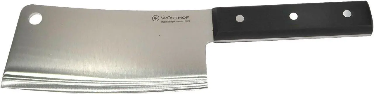 Alt view image 3 of 5 - Wusthof Classic Six Piece Cook's Set 1120160602 with 6" Cleaver Knive Black