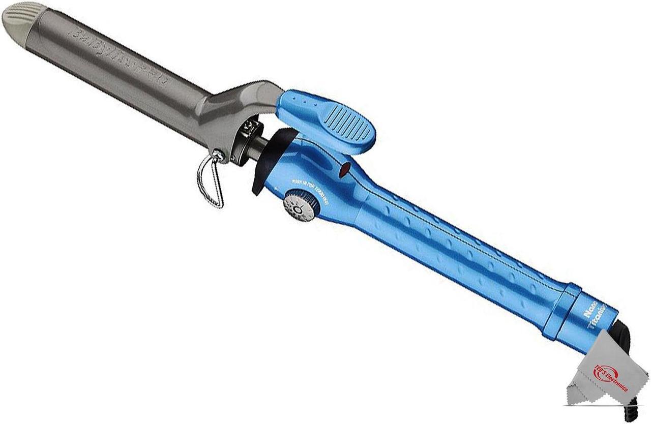 Alt view image 2 of 5 - Babyliss Pro Nano Titanium 1" Spring Curling Iron with 1½" Spring Curling Iron #BNT150S