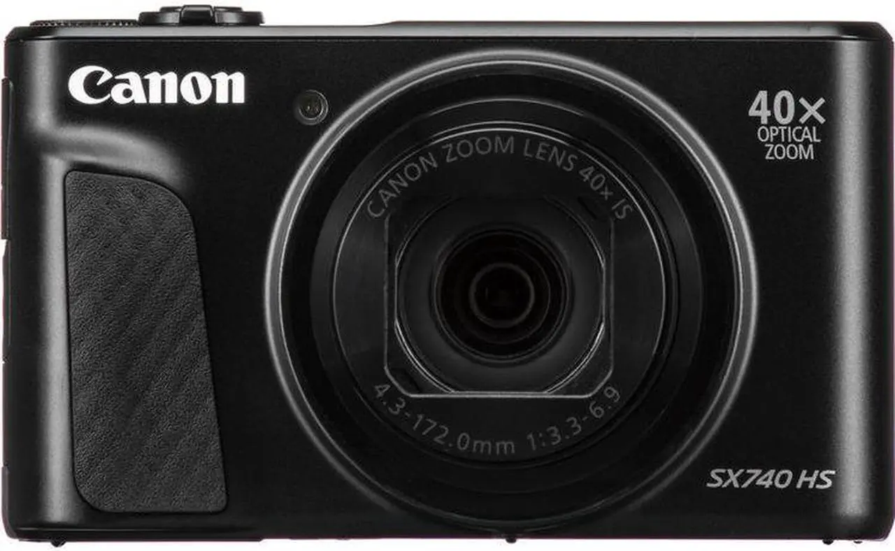 Alt view image 6 of 7 - Canon PowerShot SX740 Wi-Fi Digital Camera Black with Replacement Battery and 32GB Memory Card