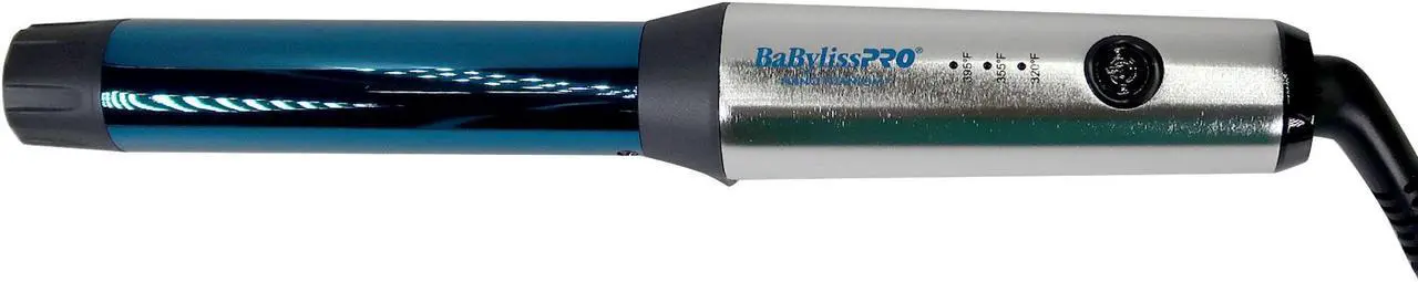 Alt view image 5 of 7 - Babyliss Pro Nano Titanium 1" Compact Full Power Curling Wand BNTMWUC with Conair Pro Ergo-Grip Vented Brush