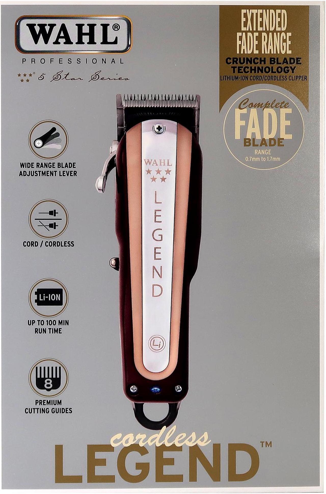Alt view image 3 of 6 - Wahl Professional 5 Star Legend Cordless Hair Clipper #08594